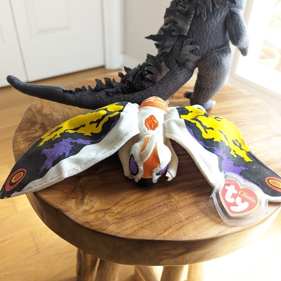 TY Beanie Baby Godzilla and Mothra - Picture 4 of 4